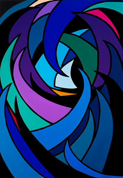 Onde di pensieri - a Paint Artowrk by Riccardo Brizzi